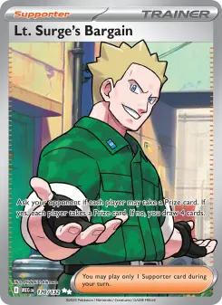 Lt. Surge's Bargain