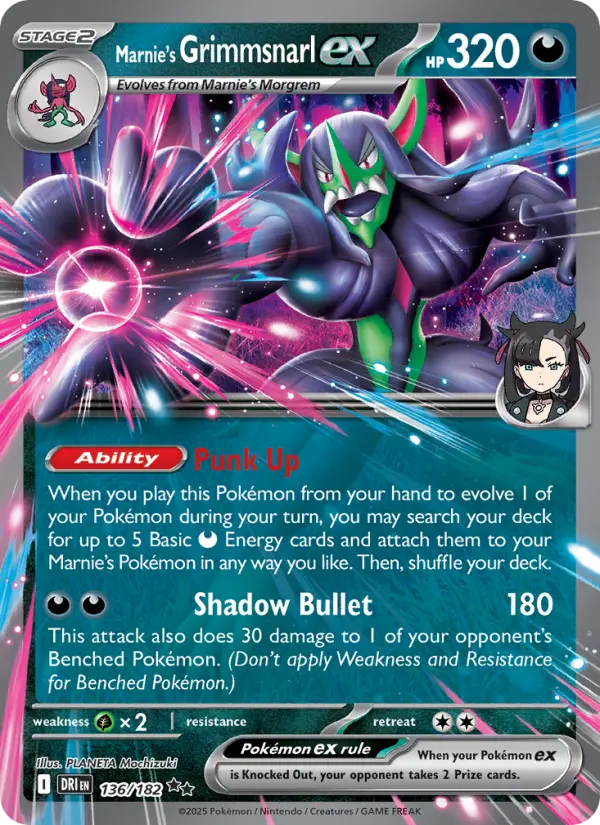 Marnie's Grimmsnarl ex